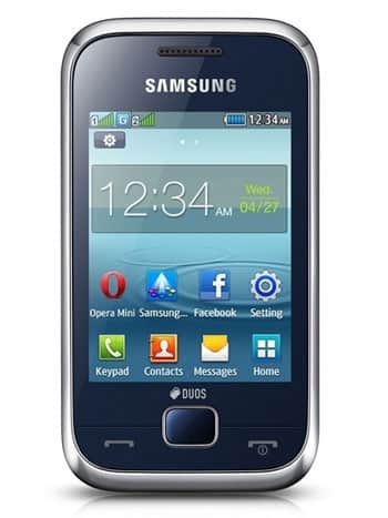 Bypass screen lock on Samsung GT-C3312 