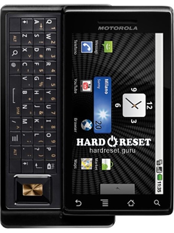 Reinicio Completo en Motorola XT702